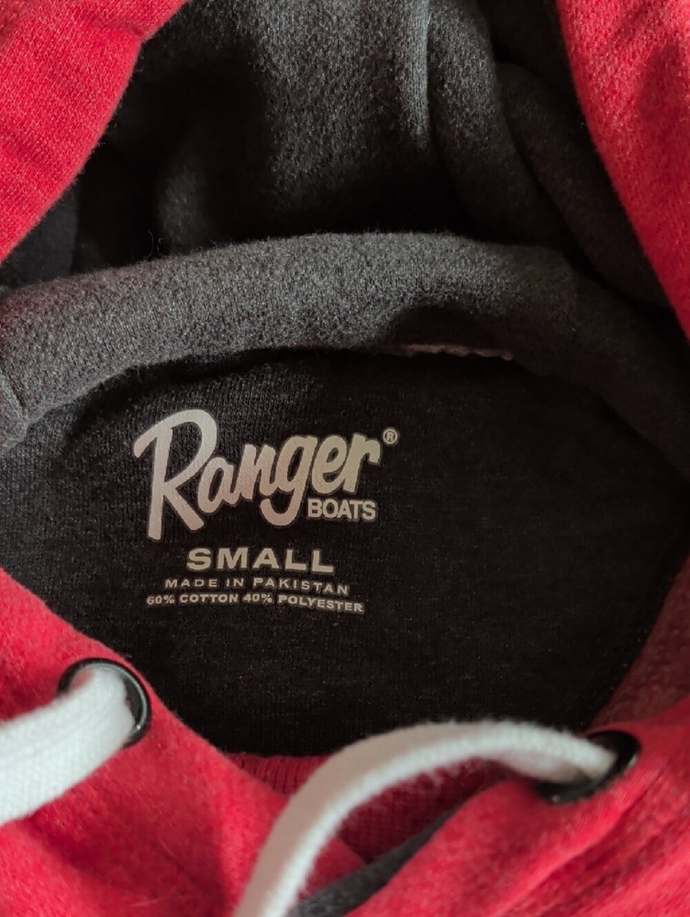 Red Ranger Boats Hoodie - Picture 2 of 5